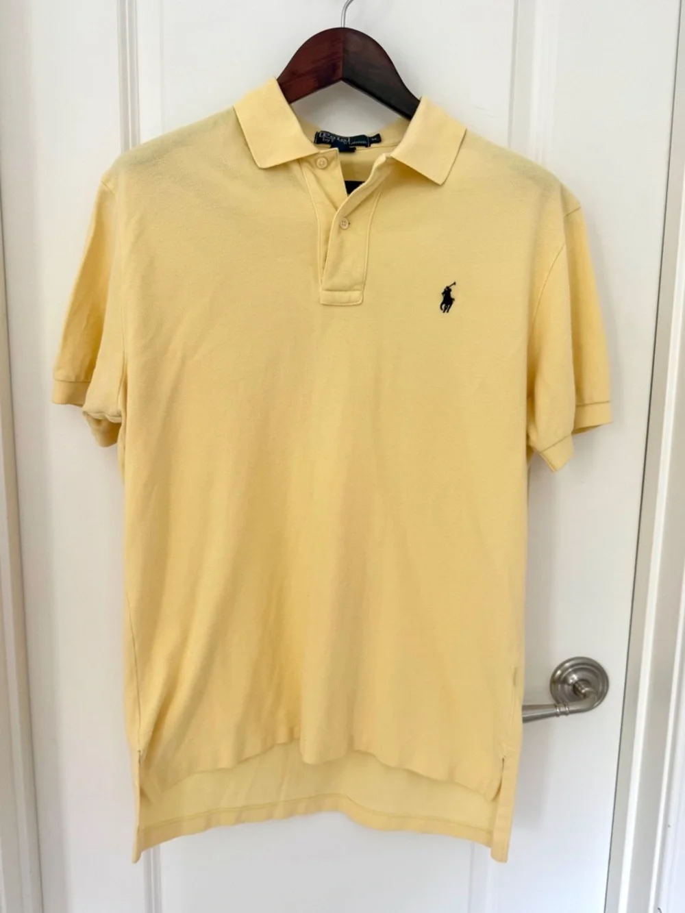 Polo Ralph Lauren Men’s Yellow Classic Fit Polo Shirt Size M